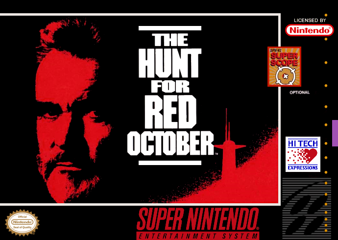 Hunt For Red October (Usa) Snes Print Poster