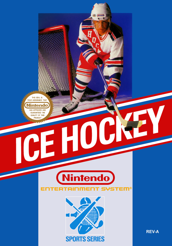 Ice Hockey (Usa) Nes Print Poster