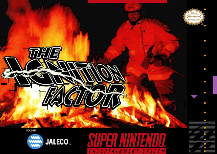 Ignition Factor, The (Usa) Snes Print Poster