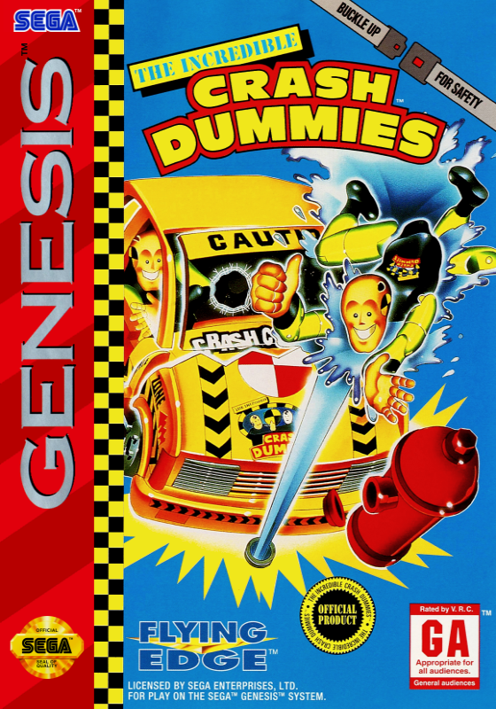 Incredible Crash Test Dummies, The (Usa) Genesis Print Poster