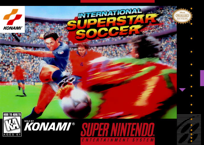 International Superstar Soccer (Usa) Snes Print Poster