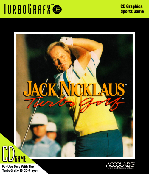 Jack Nicklaus Turbo Golf (Cd) Turbografx 16 Print Poster