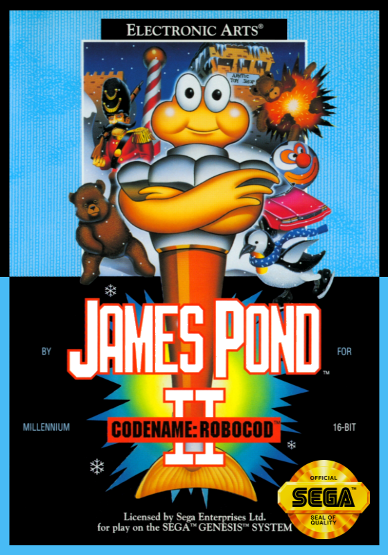 James Pond 2 (Usa) Genesis Print Poster