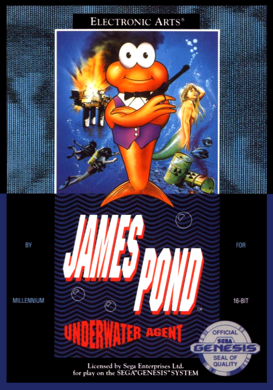 James Pond (Usa) Genesis Print Poster