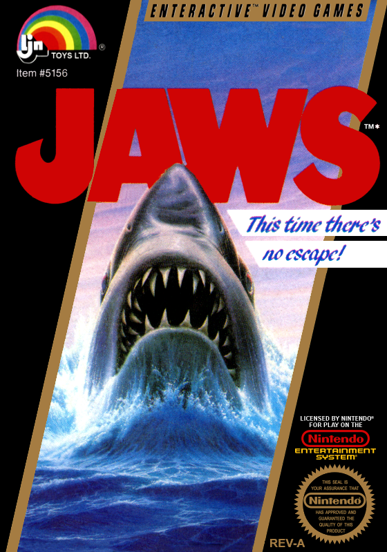 Jaws (Usa) Nes Print Poster