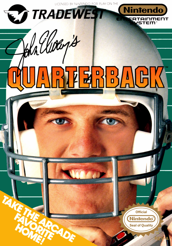 John Elway S Quarterback (Usa) Nes Print Poster