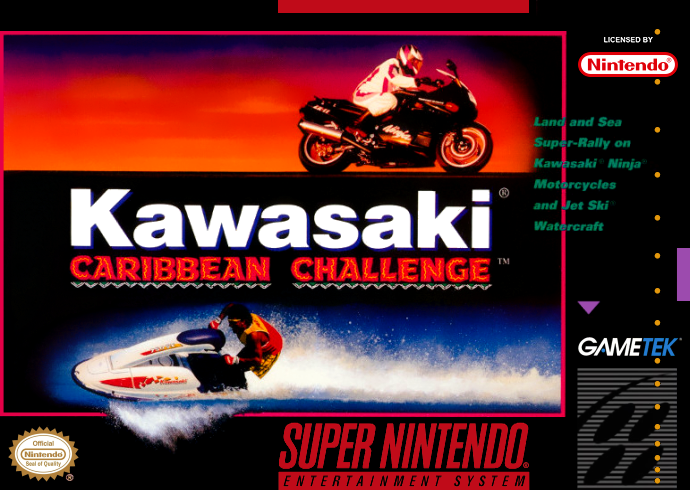 Kawasaki Caribbean Challenge (Usa) Snes Print Poster