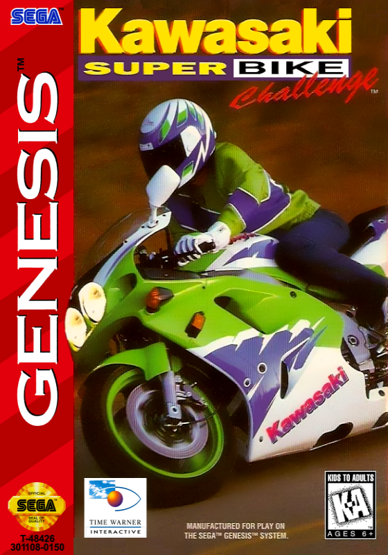 Kawasaki Superbike Challenge (Usa) Genesis Print Poster