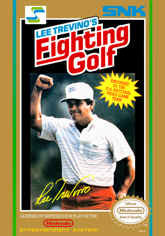 Lee Trevino S Fighting Golf (Usa) Nes Print Poster