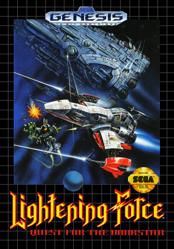 Lightening Force (Thunder Force Iv) (Usa) Genesis Print Poster