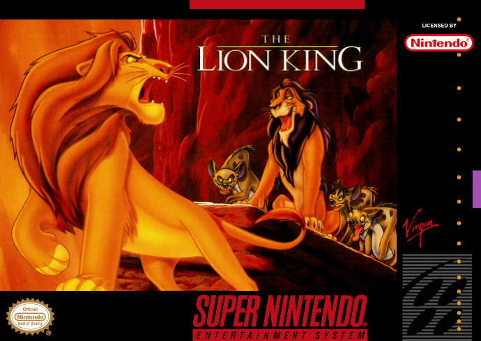 Lion King, The (Usa) Snes Print Poster