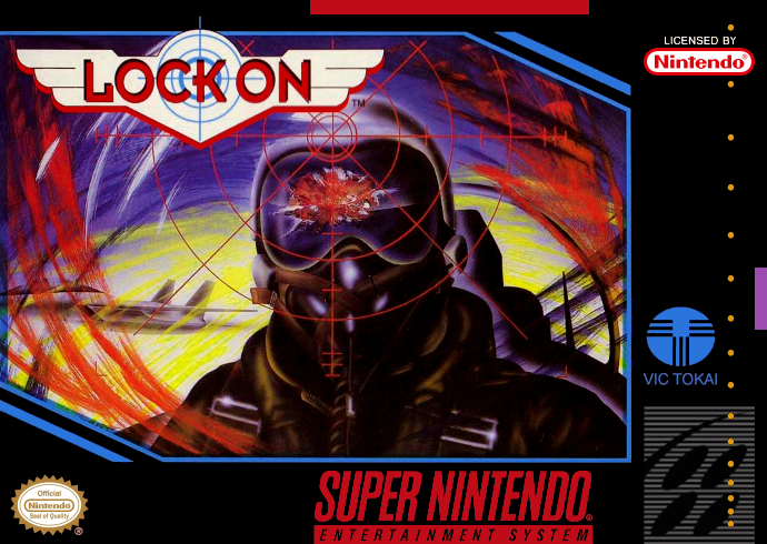 Lock On (Usa) Snes Print Poster