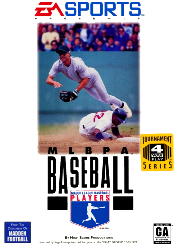 Mlbpa Baseball (Usa) Genesis Print Poster
