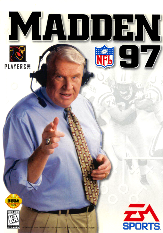 Madden 97 (Usa) Genesis Print Poster
