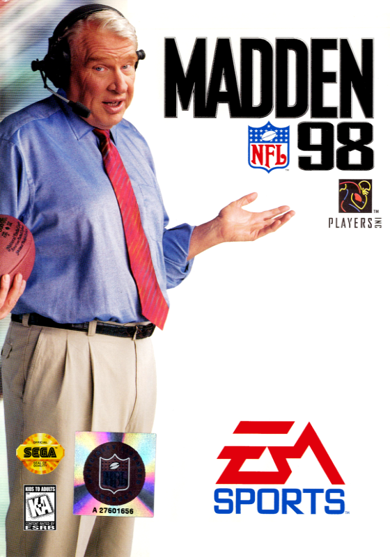 Madden 98 (Usa) Genesis Print Poster