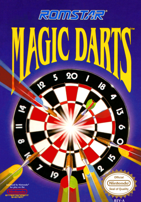 Magic Darts (Usa) Nes Print Poster