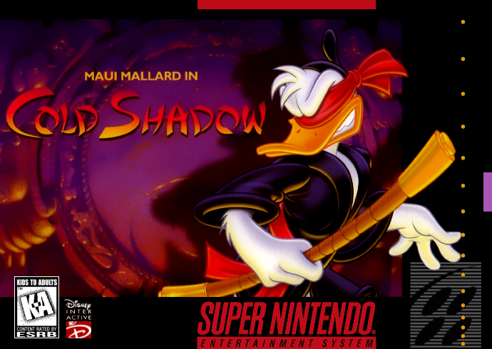 Maui Mallard In Cold Shadow (Usa) Snes Print Poster