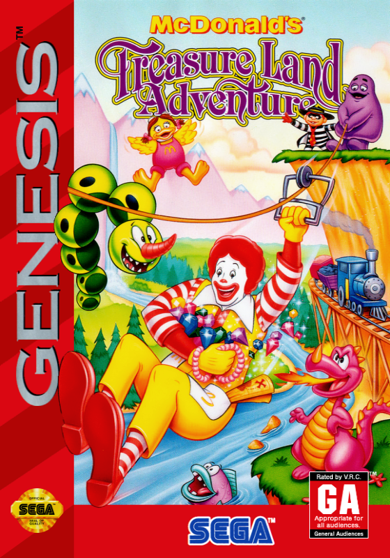 Mcdonald S Treasure Land Adventure (Usa) Genesis Print Poster