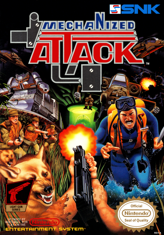 Mechanized Attack (Usa) Nes Print Poster