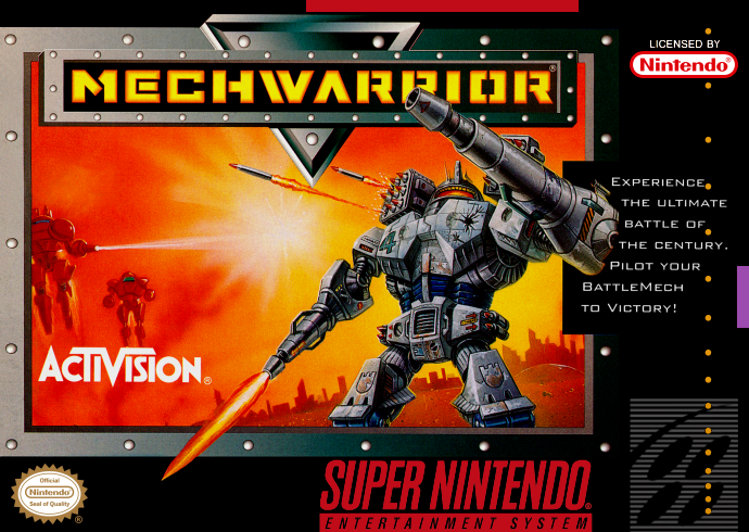 Mechwarrior (Usa) Snes Print Poster