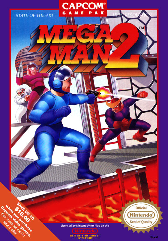 Mega Man 2 (Usa) Nes Print Poster