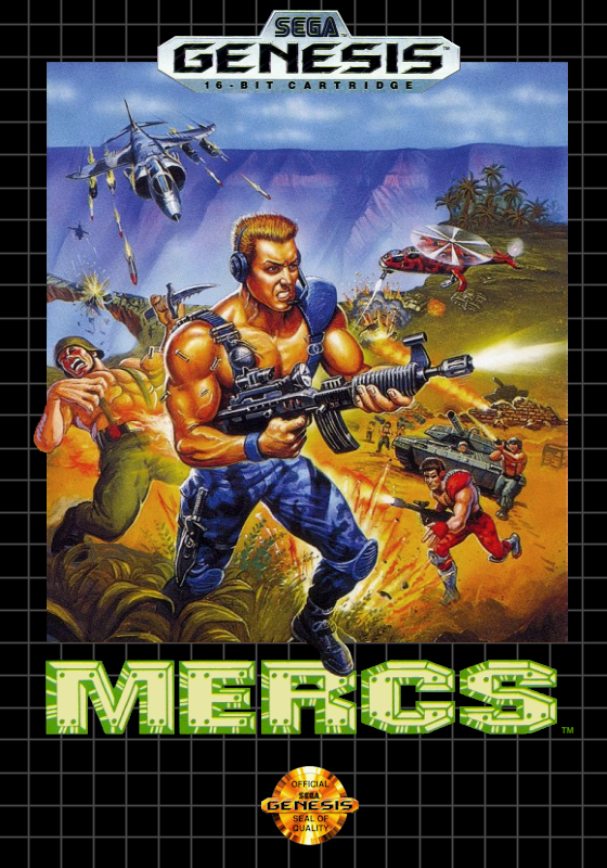 Mercs (Usa) Genesis Print Poster