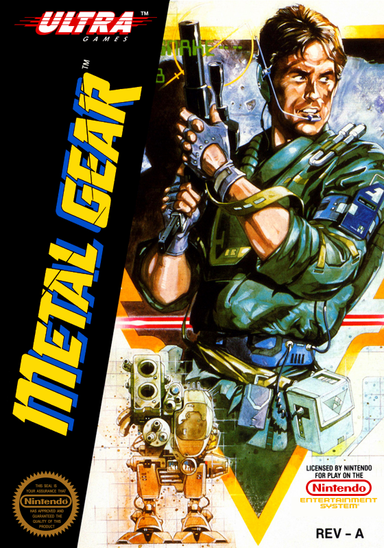 Metal Gear (Usa) Nes Print Poster