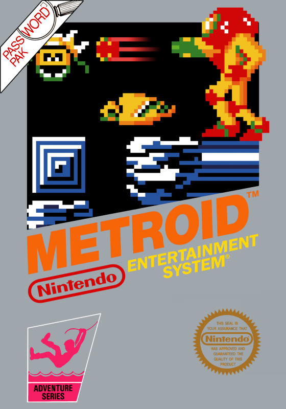Metroid (Usa) Nes Print Poster
