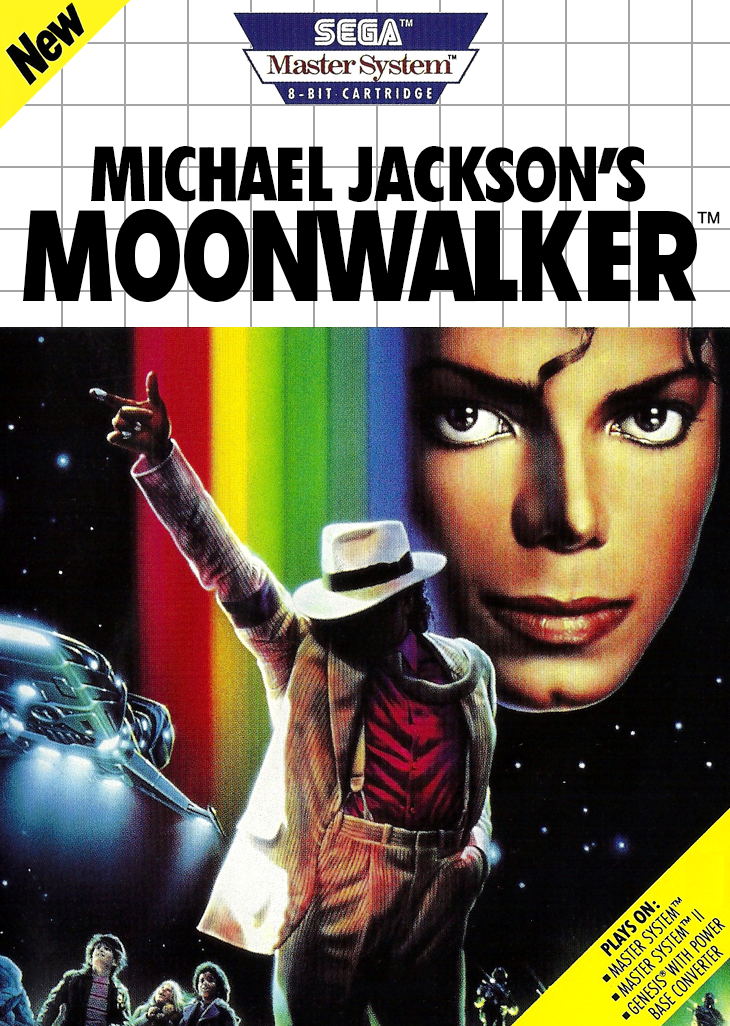 Michael Jackson'S Moonwalker Sega Master System Print Poster