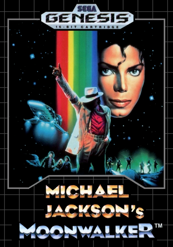 Michael Jackson S Moonwalker (Usa) Genesis Print Poster