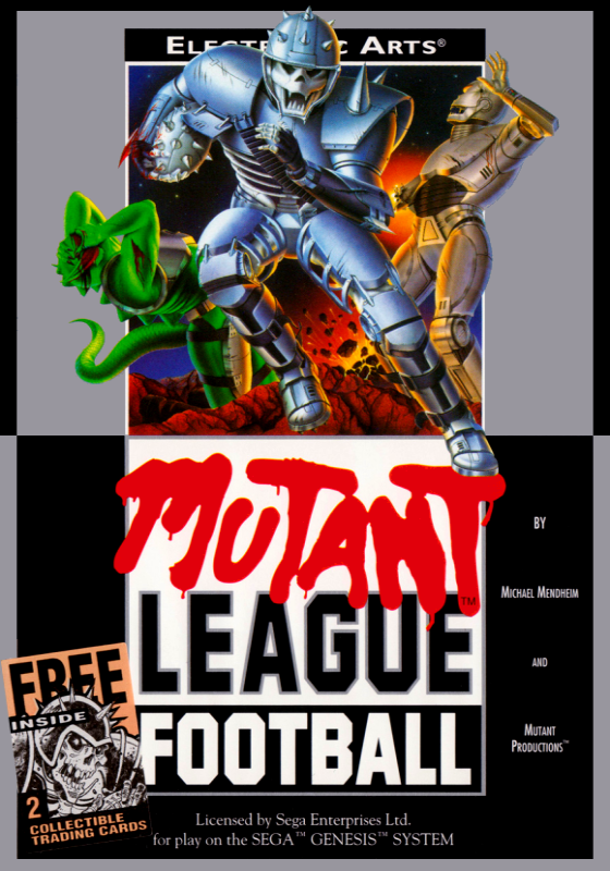 Mutant League Football (Usa) Genesis Print Poster
