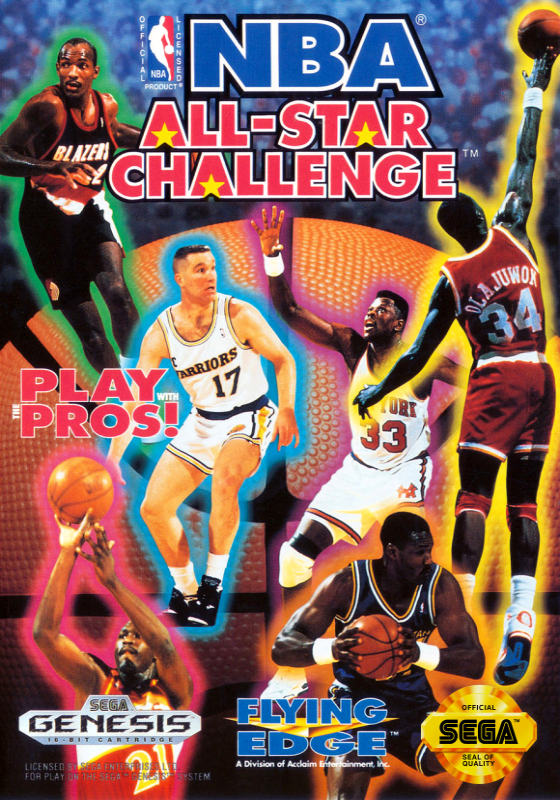 Nba All Star Challenge (Usa) Genesis Print Poster