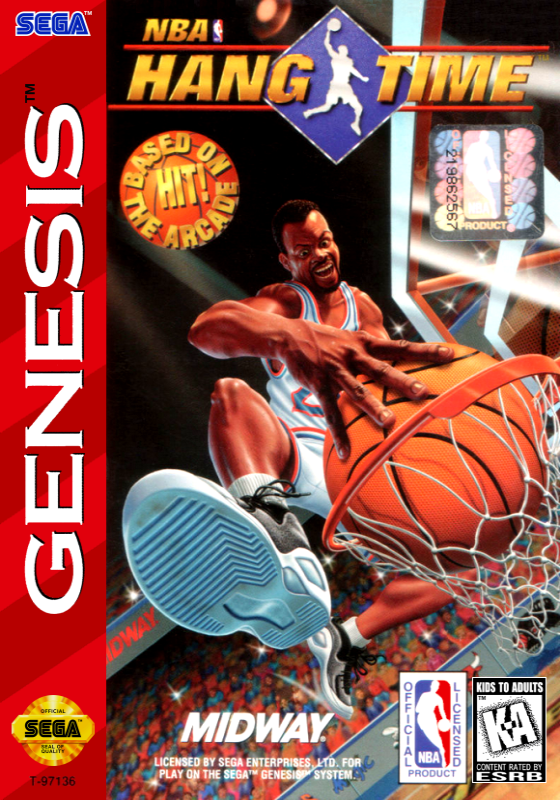 Nba Hang Time (Usa) Genesis Print Poster