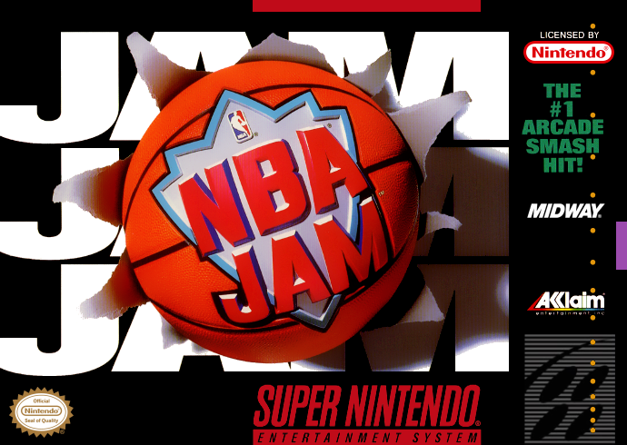 Nba Jam (Usa) Snes Print Poster