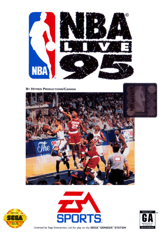 Nba Live 95 (Usa) Genesis Print Poster