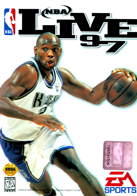 Nba Live 97 (Usa) Genesis Print Poster