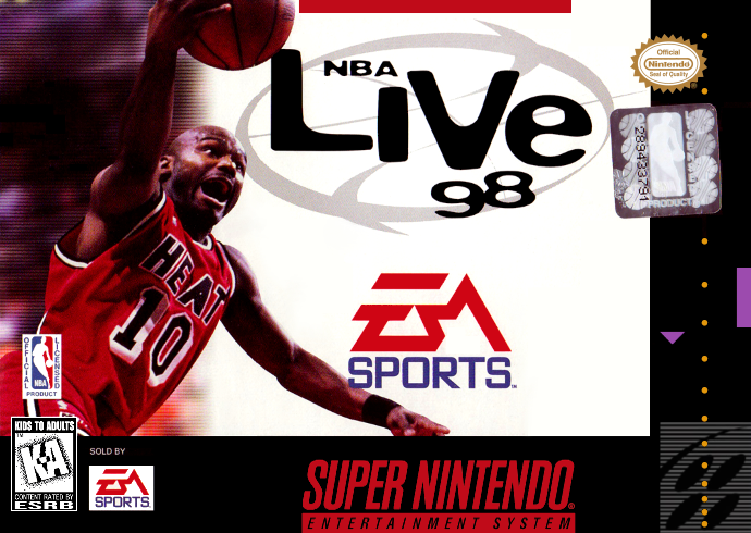 Nba Live 98 (Usa) Snes Print Poster