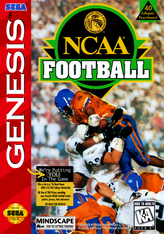 Ncaa Football (Usa) Genesis Print Poster