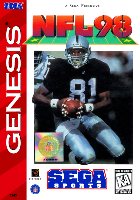 Nfl 98 (Usa) Genesis Print Poster