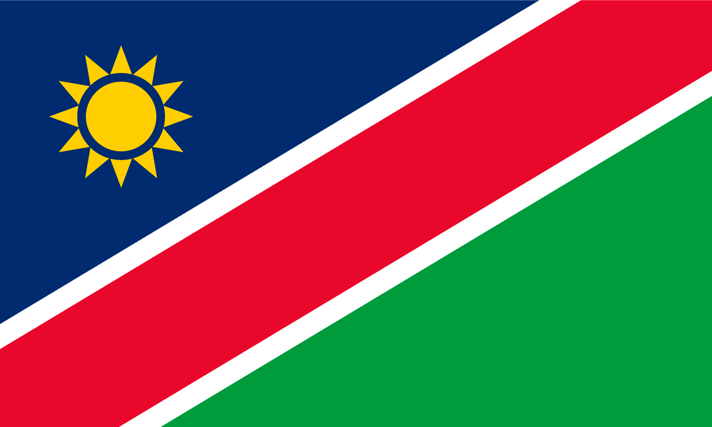 Namibia Flag Print Poster