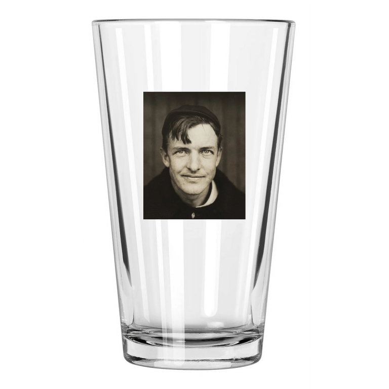 New York Giants Christy Mathewson Photo Baseball Hof 36 Pint Beer Drinking Glass