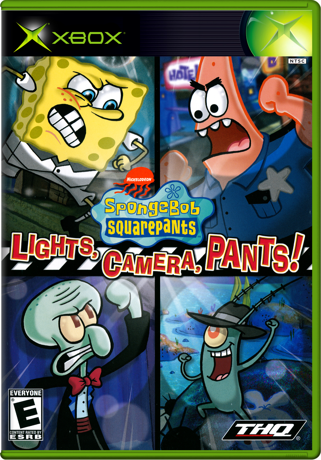 Nickelodeon Spongebob Squarepants Lights, Camera, Pants! Xbox Print Poster