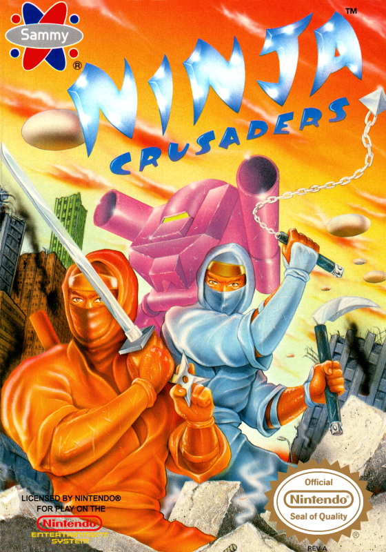 Ninja Crusaders (Usa) Nes Print Poster