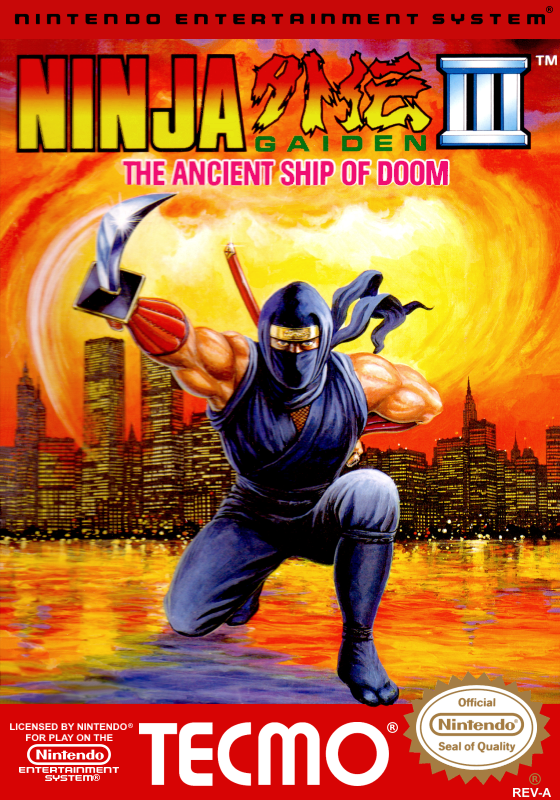 Ninja Gaiden Iii (Usa) Nes Print Poster