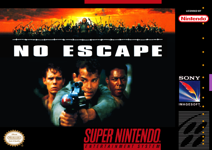 No Escape (Usa) Snes Print Poster
