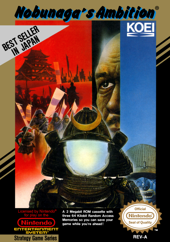 Nobunaga S Ambition (Usa) Nes Print Poster