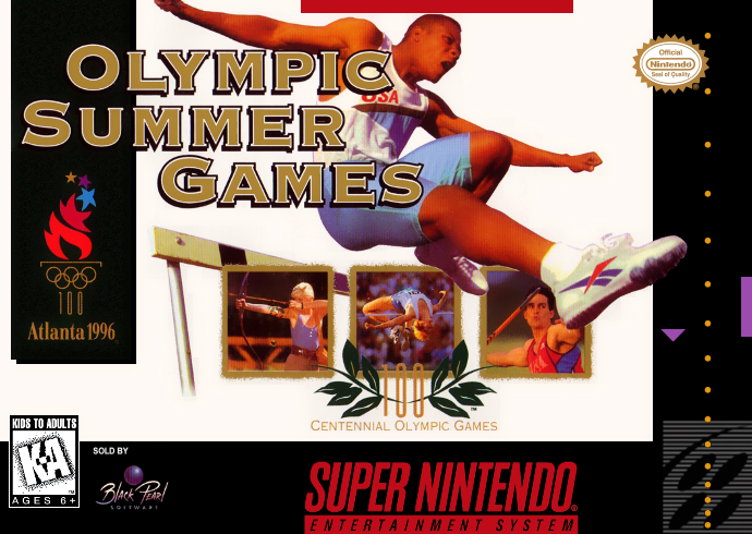 Olympic Summer Games (Usa) Snes Print Poster