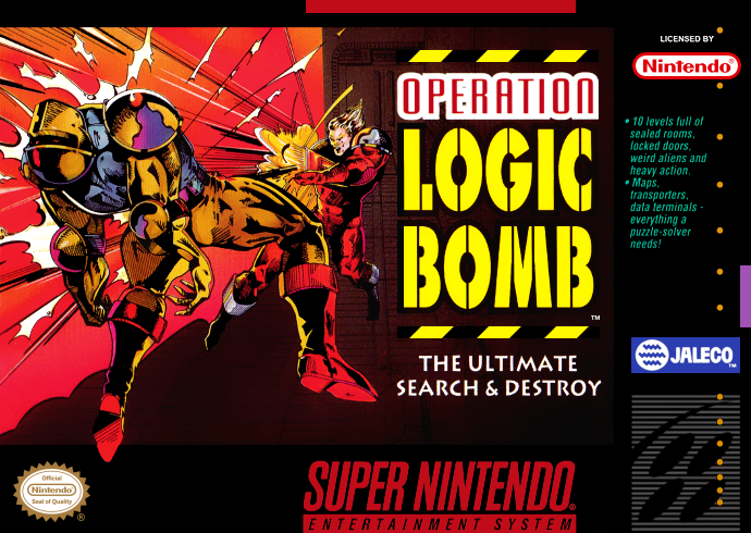 Operation Logic Bomb (Usa) Snes Print Poster