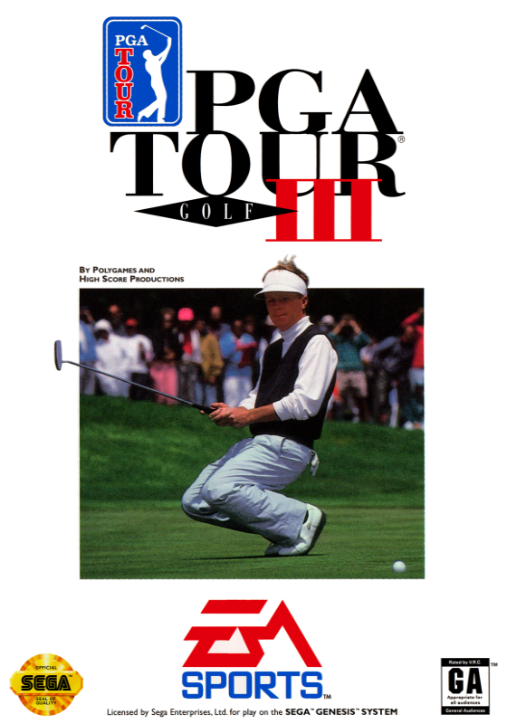 Pga Tour Golf Iii (Usa) Genesis Print Poster