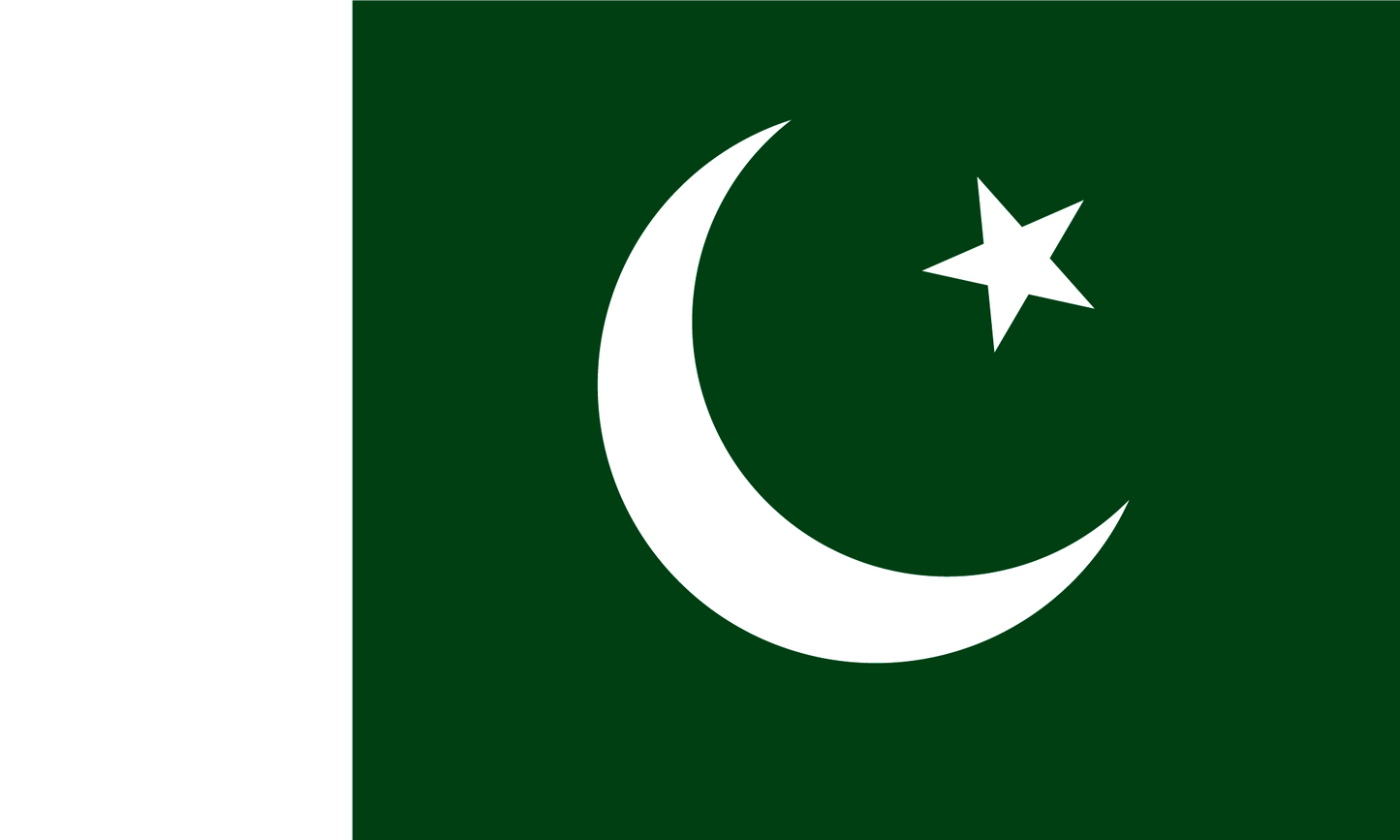 Pakistan Flag Print Poster